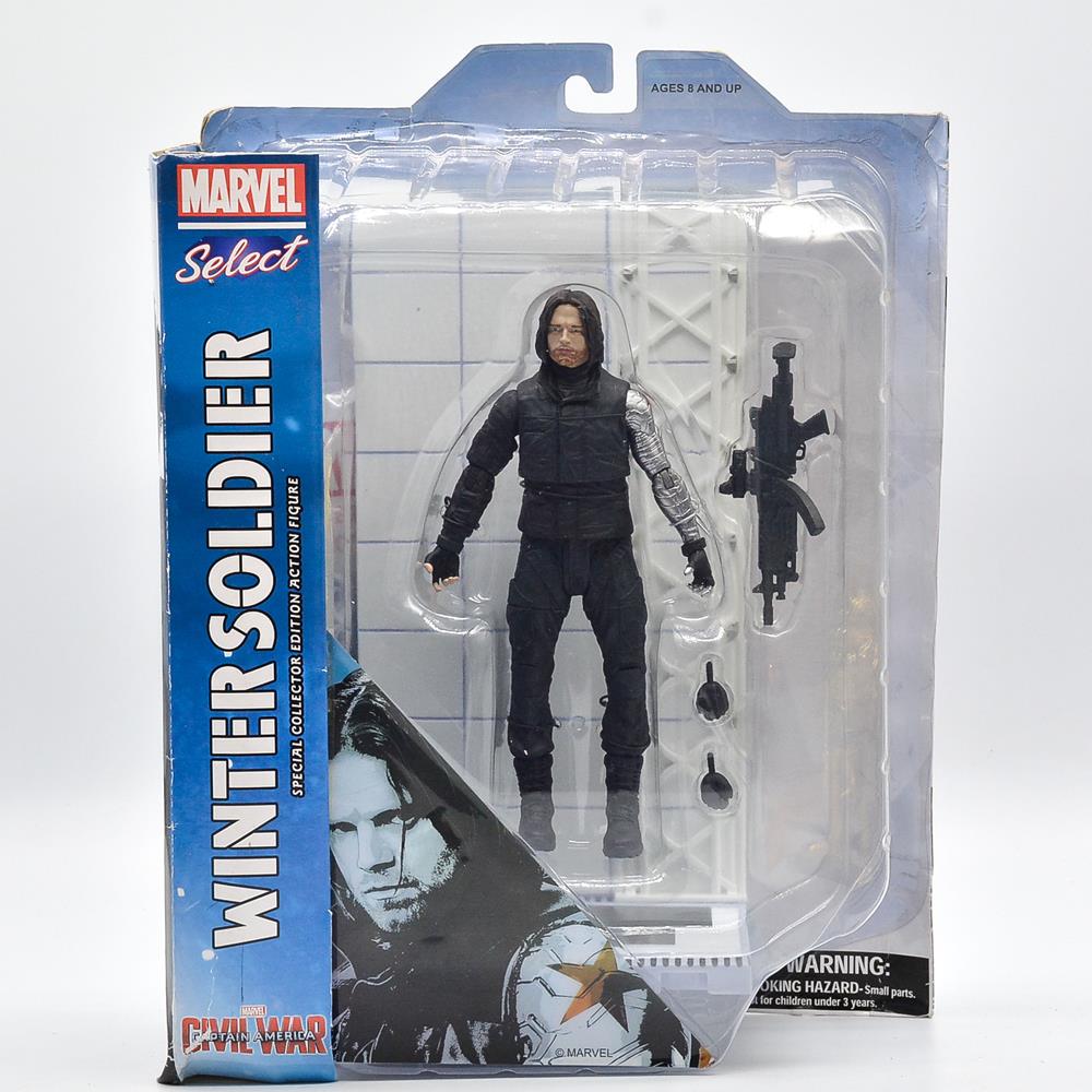 Captain America Civil War Winter Soldier - Diamond Select Toys #1
