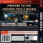 Dark Souls PS3 back