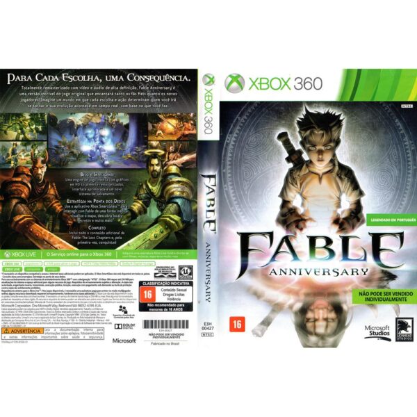 Fable Anniversary - Xbox 360 (Sem Manual) #1