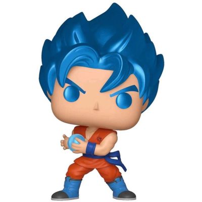 Funko Pop Animation - Dragon Ball Super Ssgss Goku 563 (Kamehameha) (Metallic) (Special Edition) (Vaulted)
