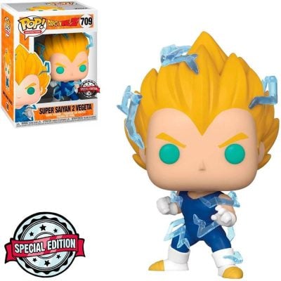 Funko Pop Animation - Dragon Ball Z Super Saiyan 2 Vegeta 709 (Special Edition) (Vaulted)