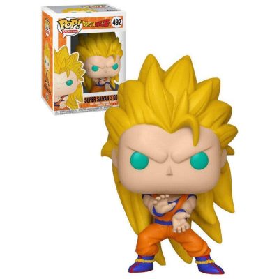 Funko Pop Animation - Dragon Ball Z Super Saiyan 3 Goku 492 (Vaulted)