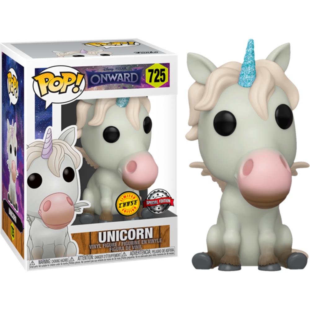 Funko Pop Disney Pixar - Onward (Chase) (Blue Glitter Horn) (Special Edition) (Vaulted)