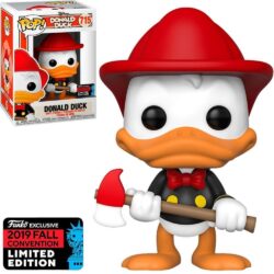 Funko Pop Disney - Donald Duck 715 (Firefighter) (Exclusive 2019 Fall Convention) (Vaulted)