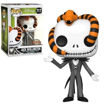 Funko Pop Disney - Jack Skellington 717 (With Snake) (Special Edition) (Vaulted)