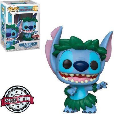 Funko Pop Disney - Lilo E Stitch Hula Stitch 718 (Special Edition) (Vaulted)
