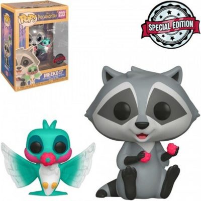 Funko Pop Disney - Pocahontas Meeko 233 (With Flint) (Earth Day) (Special Edition) (Vaulted)