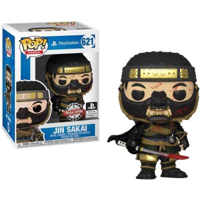Funko Pop Games - Playstation Ghost Of Tsushima Jin Sakai 621 (Bloody) (Special Edition) (Vaulted)