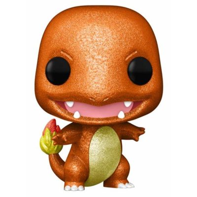 Funko Pop Games - Pokemon Charmander 455 (Diamond) (Exclusive 2021 Spring Convention) (Vaulted)