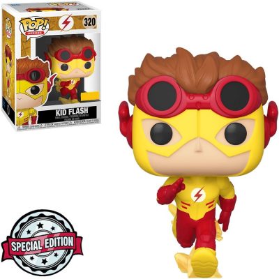 Funko Pop Heroes - The Flash Kid Flash 320 (Special Edition) (Vaulted)