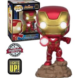 Funko Pop Marvel - Avengers Infinity War Iron Man 380 (Lights Up!) (Special Edition) (Vaulted) #5