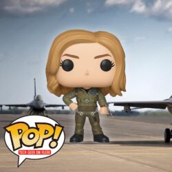 Funko Pop Marvel - Captain Marvel Carol Danvers 436 (Air Force Pilot) (Vaulted)