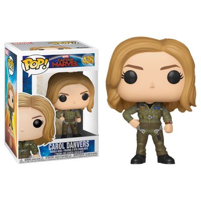 Funko Pop Marvel - Captain Marvel Carol Danvers 436 (Air Force Pilot) (Vaulted)
