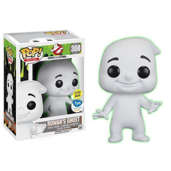 Funko Pop Movies - Ghostbusters Rowan's Ghost 308 (Glows) (Underground Toys Exclusive) (Vaulted)