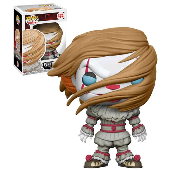 Funko Pop Movies - It Pennywise 474 (With Wig) (Only At Walmart) (Vaulted)