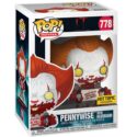 Funko Pop Movies - It Pennywise 778 (With Skateboard) (Hot Topic) (Vaulted)