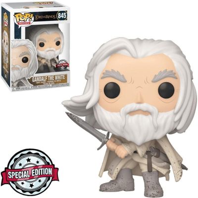 Funko Pop Movies - The Lord Of The Rings Gandalf The White 845 (Special Edition) (Vaulted)