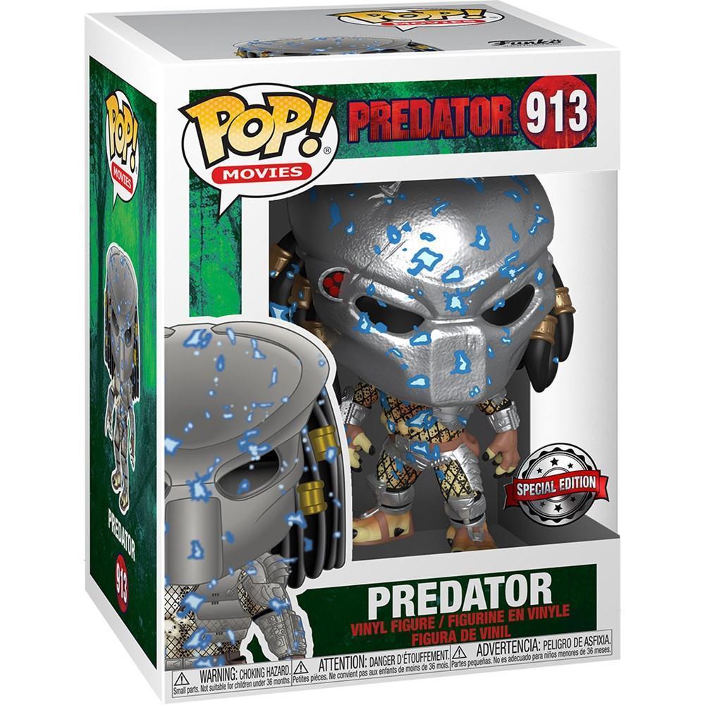 Funko Pop Movies - The Predator 913 (With Electric Blue Armour) (Special Edition) (Vaulted)