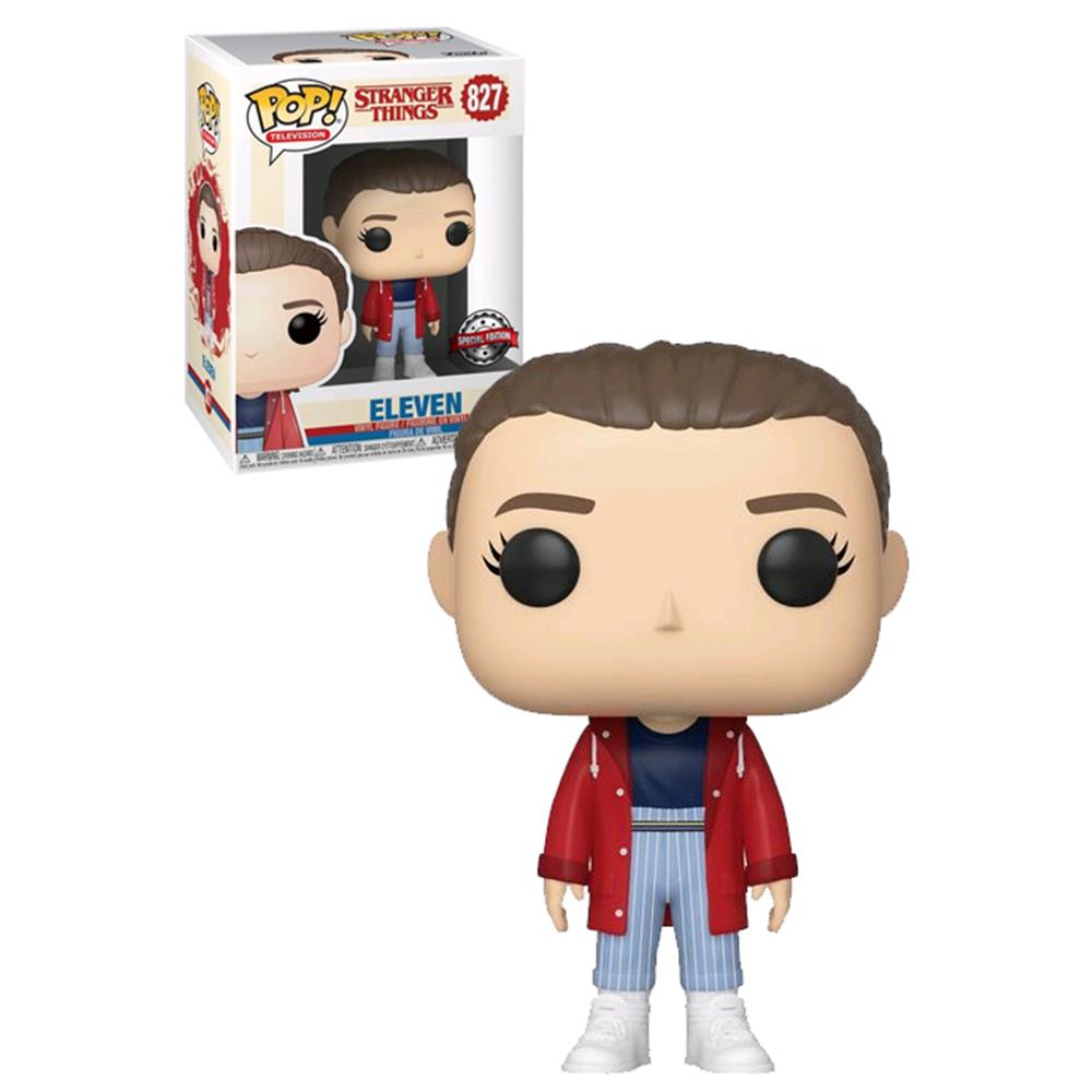 Funko Pop Television - Stranger Things Eleven 827 (Slicker) (Special Edition) (Vaulted) #1