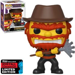Funko Pop Television - The Simpsons Treehouse Of Horror Evil Groundskeeper Willie 824 (2019 Exclusive Fall Convention) (Vaulted)