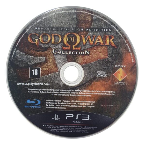 God Of War Collection - Ps3 (Somente Disco) #2