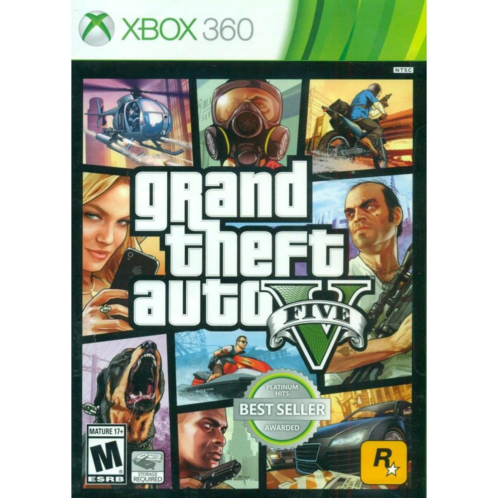 Grand Theft Auto V (Gta 5) - Xbox 360 (Novo) - Arena Games - Loja Geek