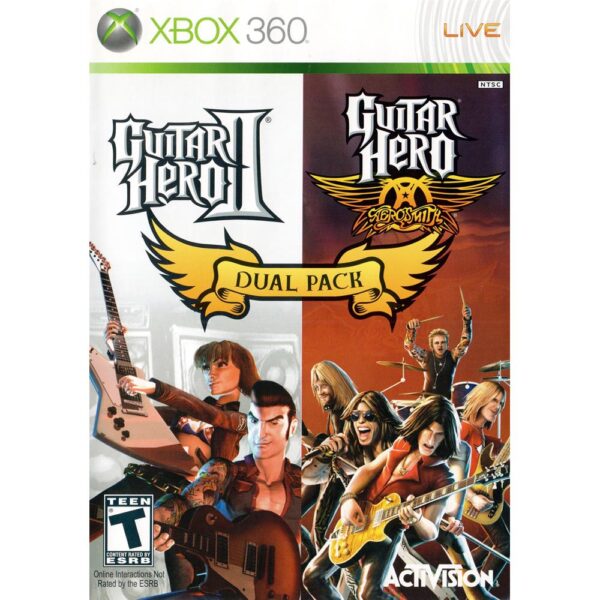 Guitar Hero 2 / Guitar Hero Aerosmith (Dual Pack) - Xbox 360