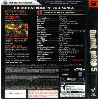 Guitar Hero 5 - Ps3 #1