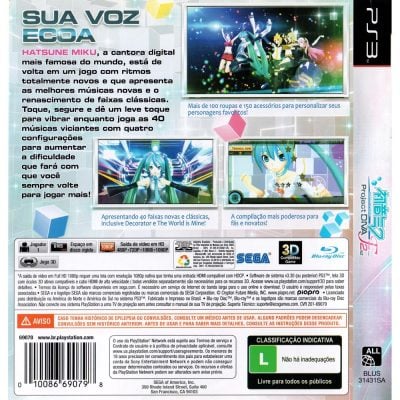 Hatsune Miku: Project Diva F 2Nd - Ps3 #1