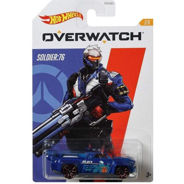 Hot Wheels Overwatch Soldier 76 - Mattel
