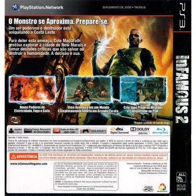 Infamous 2 - Ps3 (Bcus 90258) #1