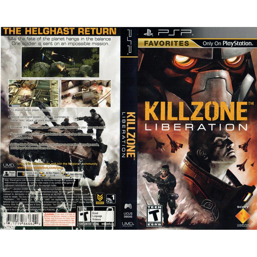 Killzone: Liberation - Psp #1 (Com Detalhe) - Arena Games - Loja Geek