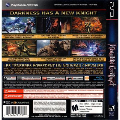 Knights Contract - Ps3 #1