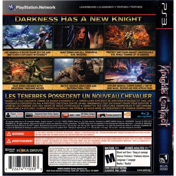 Knights Contract - Ps3 #1