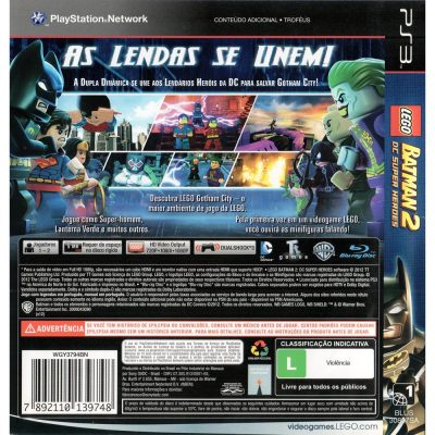 Lego Batman 2 Dc Super Heroes - Ps3 (Sem Manual) #3