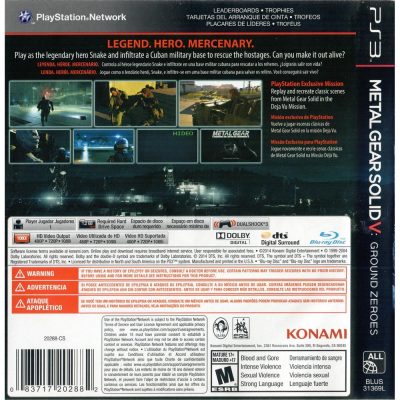 Metal Gear Solid V Ground Zeroes - Ps3 #2
