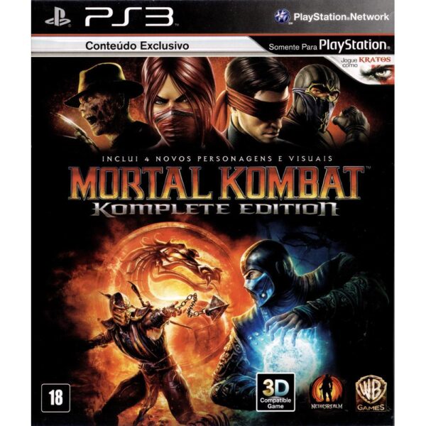 Mortal Kombat Komplete Edition - Ps3