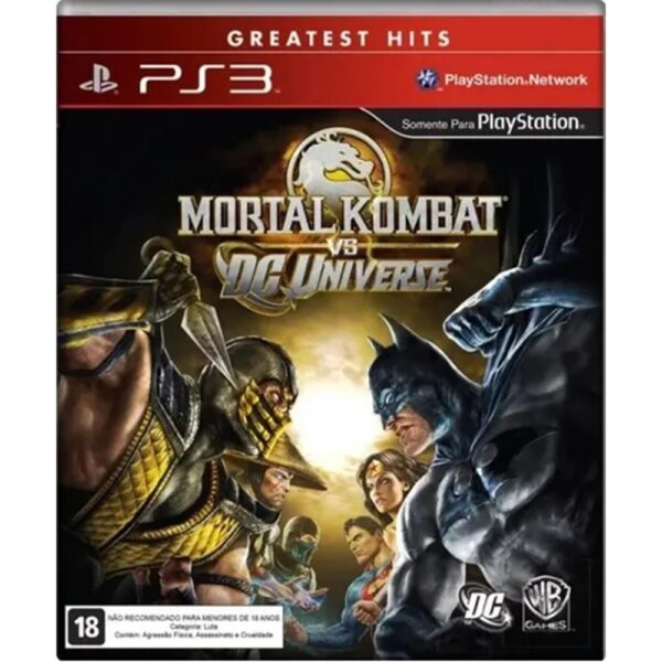 Mortal Kombat Vs Dc Universe - Ps3 (Greatest Hits)