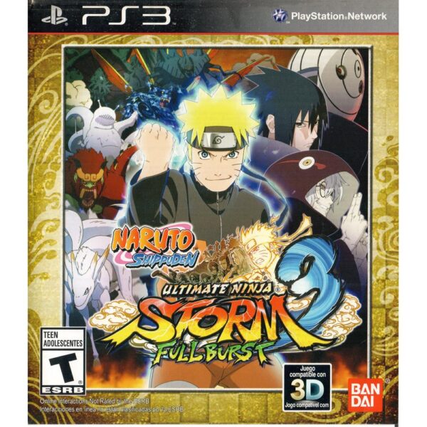 Naruto Shippuden Ultimate Ninja Storm 3 Full Burst - Ps3