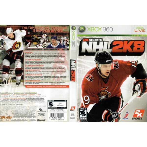 Nhl 2K8 - Xbox 360 #1