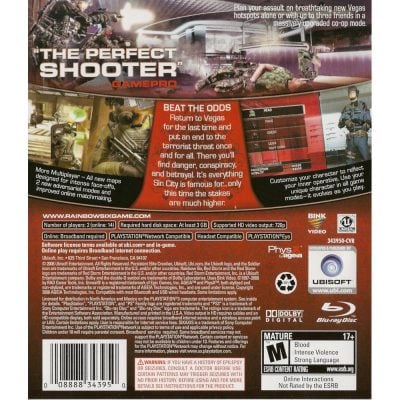 Rainbow Six Vegas 2 - Ps3 #1