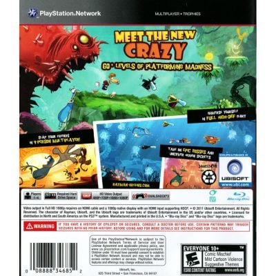 Rayman Origins - Ps3 #1