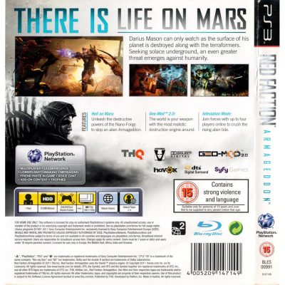 Red Faction Armageddon - Ps3