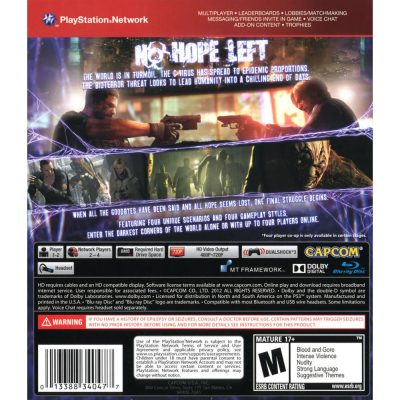 Resident Evil 6 - Ps3 (Greatest Hits)