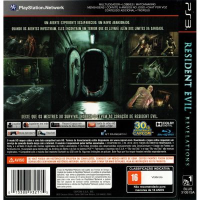 Resident Evil Revelations - Ps3 #1