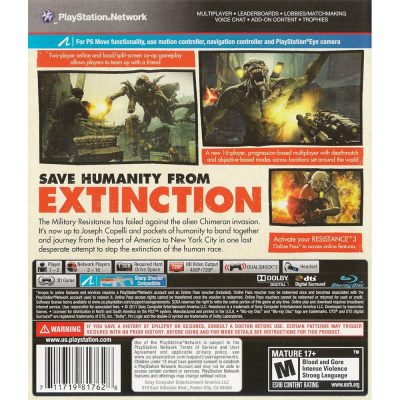Resistance 3 - Ps3