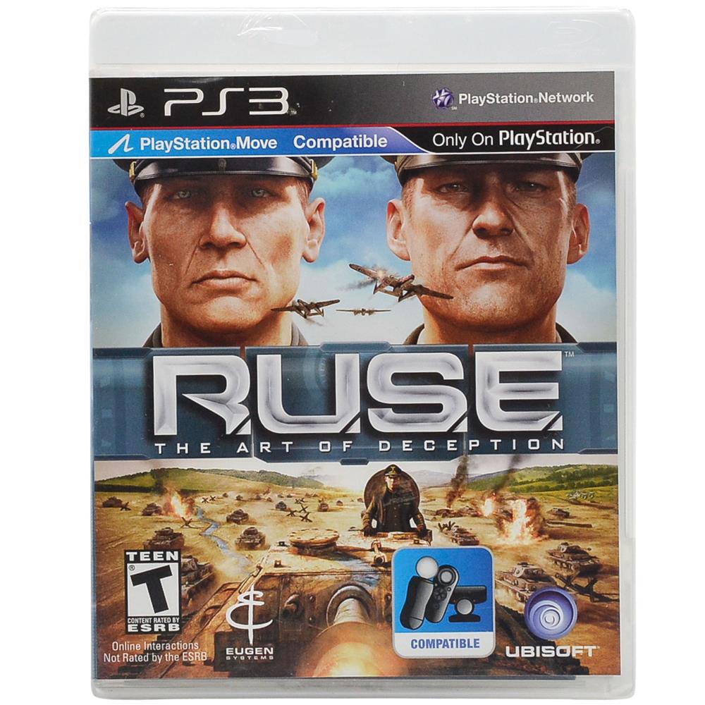 Ruse The Art Of Deception - Ps3 (Novo) - Arena Games - Loja Geek