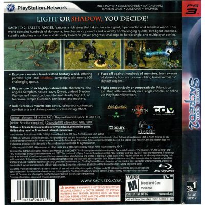 Sacred 2 Fallen Angel - Ps3 #1