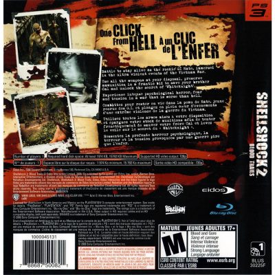 Shellshock 2 Blood Trails - Ps3