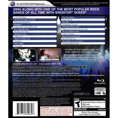 Singstar Queen - Ps3